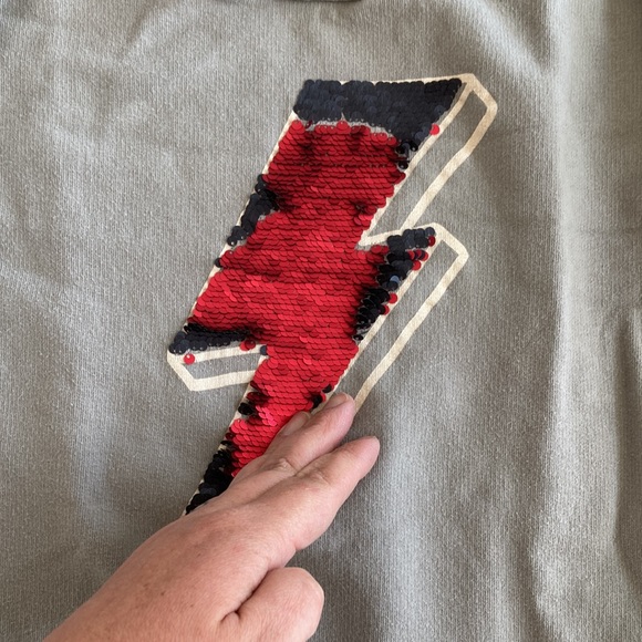 Zara Kids Colection Sweatshirt with Reversible Sequins size 13/14 - Picture 5 of 7